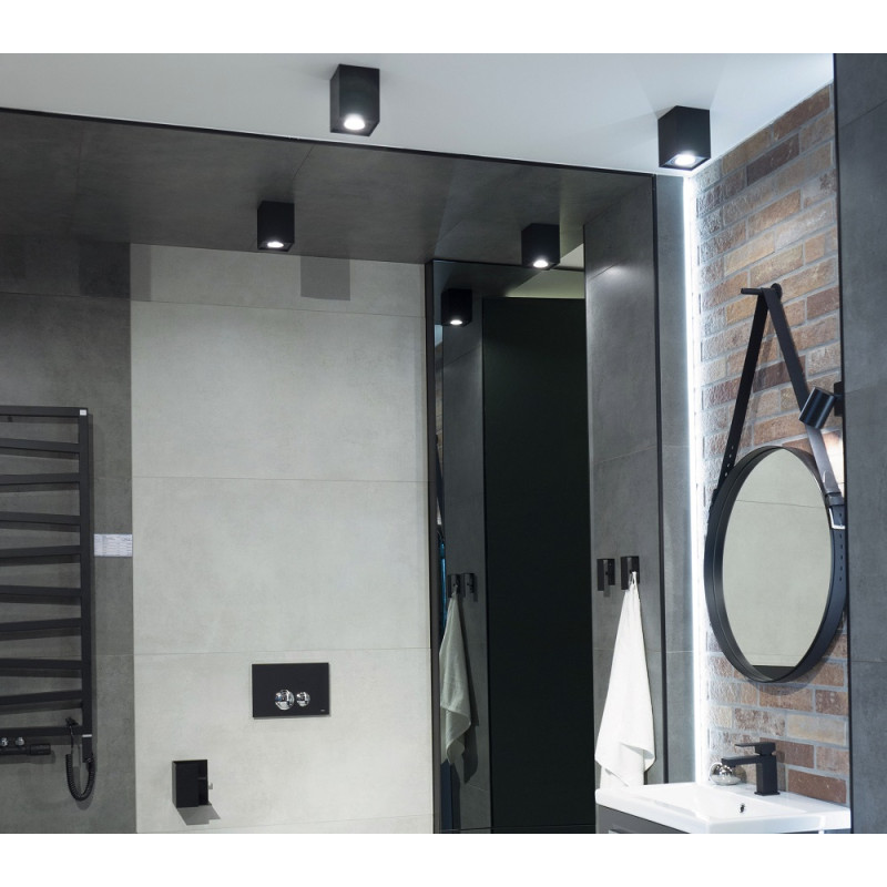 MAXLIGHT C0071 LAMPA SUFITOWA BASIC SQUARE BLACK