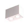 MAXLIGHT C0088 LAMPA SUFITOWA BASIC SQUARE BIAŁA PODWÓJNA