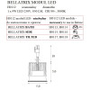MAXLIGHT H0112 MODUŁ ŚWIETLNY BELLATRIX LED MODULE - ściemnialny DO OPRAW WPUSTOWYCH BELLATRIX