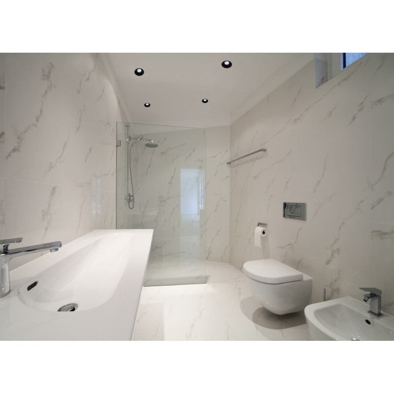 MAXLIGHT H0114 OPRAWA WPUSTOWA BELLATRIX BATH CZARNA IP54 - BEZ MODUŁU ŚWIETLNEGO LED H0112