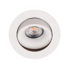MAXLIGHT H0117 OPRAWA WPUSTOWA BELLATRIX TILTED BIAŁA - BEZ MODUŁU ŚWIETLNEGO LED H0112