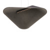 MAXLIGHT P0567 LAMPA WISZACA CARBON BLACK&GREY