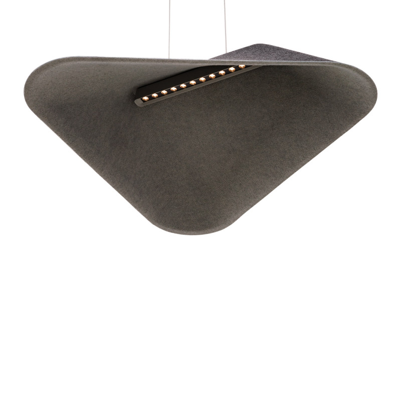 MAXLIGHT P0567 LAMPA WISZACA CARBON BLACK&GREY