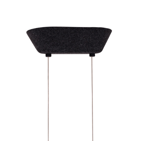 MAXLIGHT P0567 LAMPA WISZACA CARBON BLACK&GREY