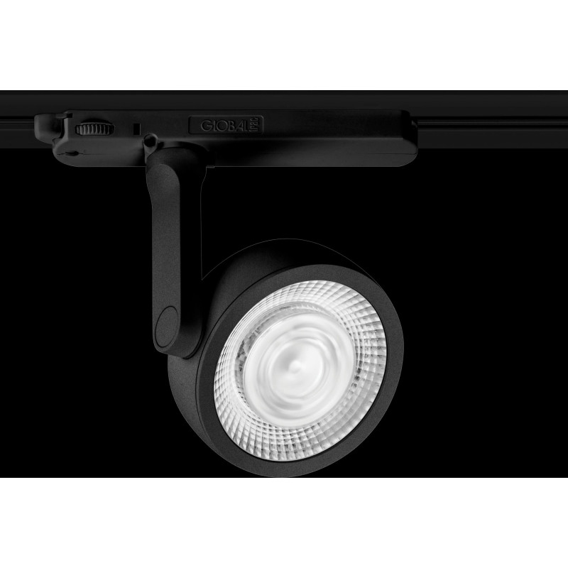 MAXLIGHT S0014 LAMPA DO SZYNOPRZEWODU CHARON CZARNY