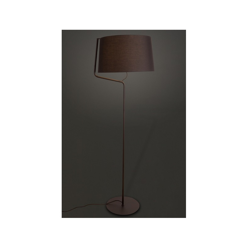 MAXLIGHT F0036 LAMPA PODŁOGOWA CHICAGO CZARNY+CZARNY ABAŻUR