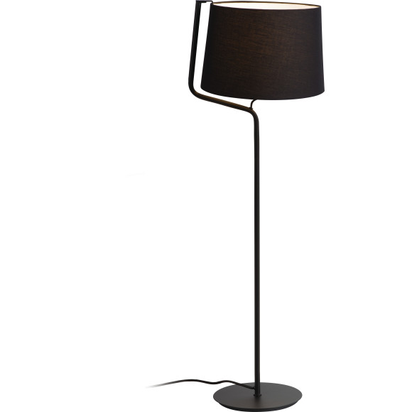 MAXLIGHT F0036 LAMPA PODŁOGOWA CHICAGO CZARNY+CZARNY ABAŻUR