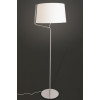MAXLIGHT F0037 LAMPA PODŁOGOWA CHICAGO CHROM + BIAŁY ABAŻUR