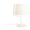 MAXLIGHT T0028 LAMPA STOŁOWA CHICAGO BIAŁA + BIAŁY ABAŻUR