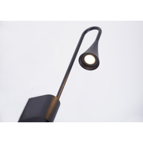 MAXLIGHT W0280 KINKIET COMET CZARNY, 3W LED, IP54 MAXLIGHT W0280 KINKIET COMET CZARNY, 3W LED, IP54
