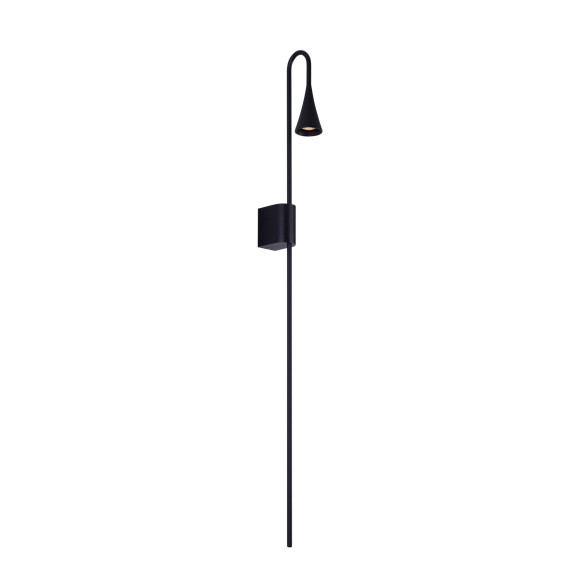 MAXLIGHT W0280 KINKIET COMET CZARNY, 3W LED, IP54 MAXLIGHT W0280 KINKIET COMET CZARNY, 3W LED, IP54