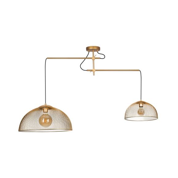 MAXLIGHT P0454 LAMPA WISZĄCA CONCEPT ZŁOTA