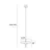 MAXLIGHT P0554 LAMPA WISZĄCA CONE I