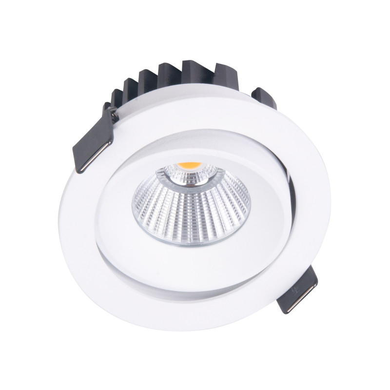 MAXLIGHT H0094 3000K OPRAWA WPUSTOWA CYKLOP BIAŁA IP65