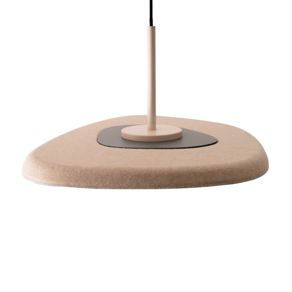 MAXLIGHT P0561 LAMPA WISZACA DEUX CREAM&GREY