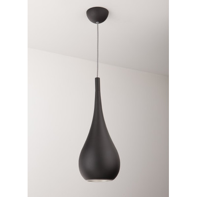 MAXLIGHT P0233 LAMPA WISZĄCA DROP CZARNA