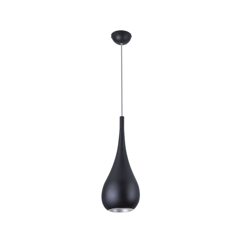 MAXLIGHT P0233 LAMPA WISZĄCA DROP CZARNA