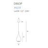 MAXLIGHT P0235 LAMPA WISZĄCA DROP BIAŁA