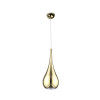 MAXLIGHT P0308 LAMPA WISZĄCA DROP ZŁOTA