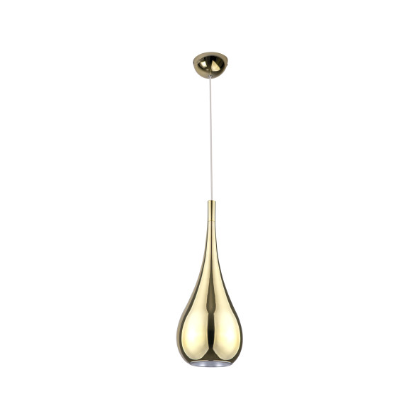 MAXLIGHT P0308 LAMPA WISZĄCA DROP ZŁOTA