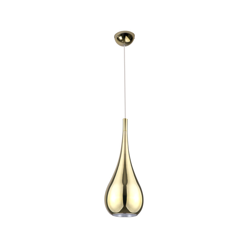 MAXLIGHT P0308 LAMPA WISZĄCA DROP ZŁOTA