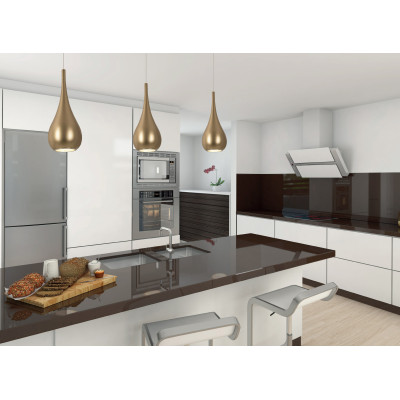 MAXLIGHT P0436 LAMPA WISZĄCA DROP ZŁOTY MATOWY