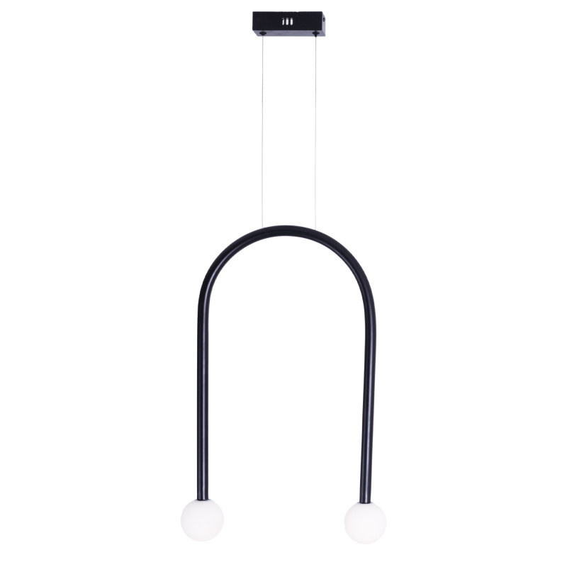 MAXLIGHT P0513 LAMPA WISZĄCA ENIGMA CZARNA 