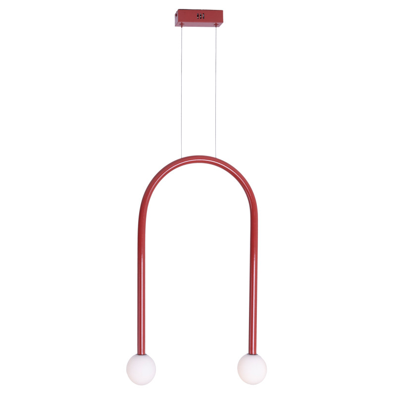 MAXLIGHT P0523 LAMPA WISZĄCA ENIGMA CZERWONA