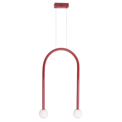 MAXLIGHT P0523 LAMPA WISZĄCA ENIGMA CZERWONA