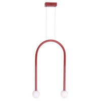 MAXLIGHT P0523 LAMPA WISZĄCA ENIGMA CZERWONA