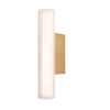 MAXLIGHT W0364 KINKIET FAYETTE 31CM 6W IP44 3000K ZŁOTY