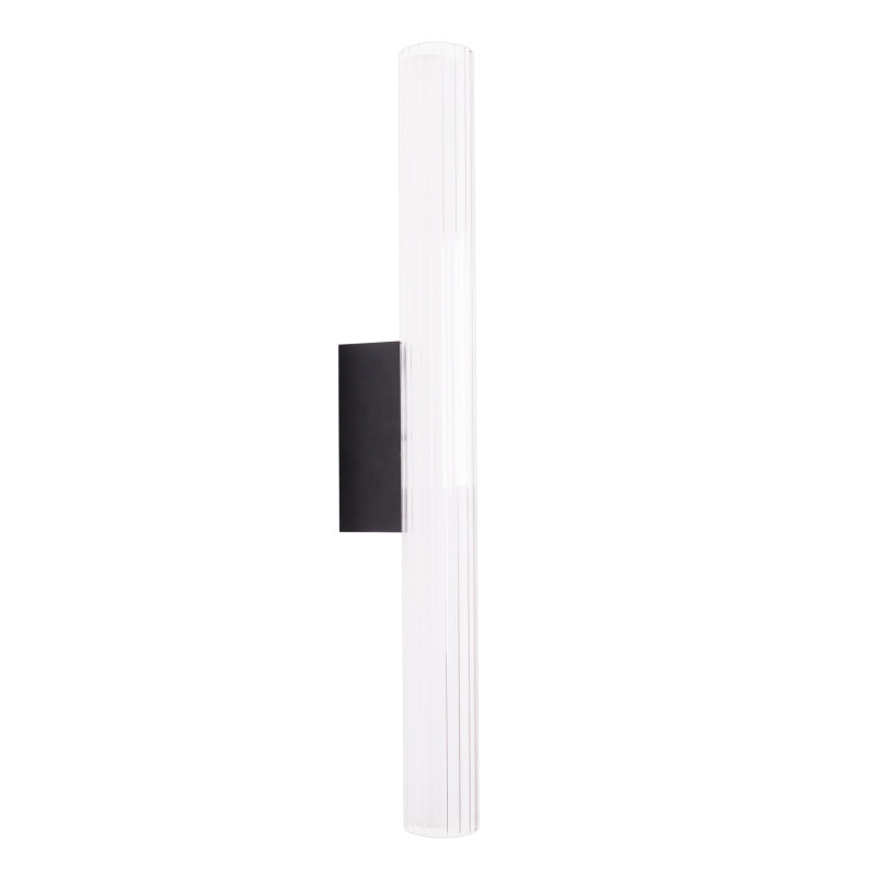 MAXLIGHT W0365 KINKIET FAYETTE 61CM 12W IP44 3000K CZARNY