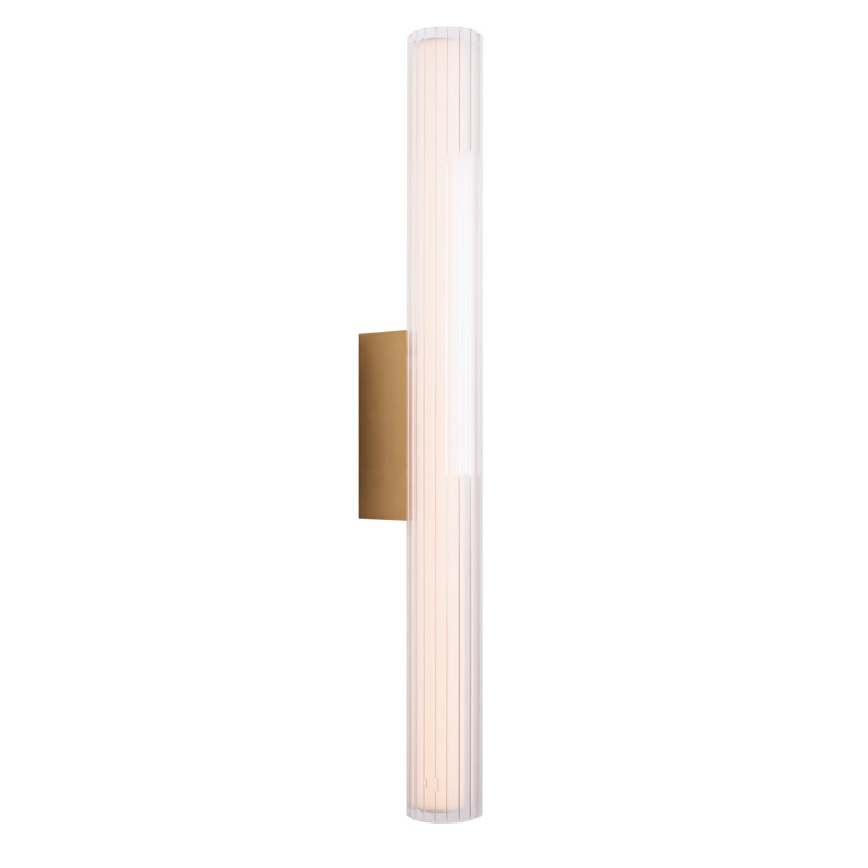 MAXLIGHT W0366 KINKIET FAYETTE 61CM 12W IP44 3000K ZŁOTY