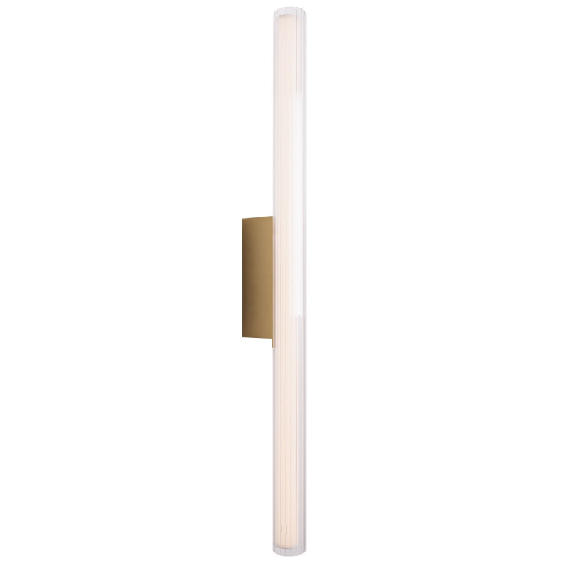 MAXLIGHT W0368 KINKIET FAYETTE 91CM 18W IP44 3000K ZŁOTY