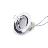 MAXLIGHT H0038 OPRAWA WPUSTOWA FINE OKRĄGŁA CHROM