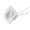 MAXLIGHT H0039 OPRAWA WPUSTOWA FINE KWADRATOWA BIAŁA