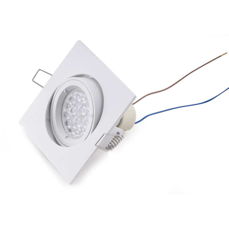 MAXLIGHT H0039 OPRAWA WPUSTOWA FINE KWADRATOWA BIAŁA