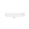 MAXLIGHT C0258 LAMPA SUFITOWA FLEX 30W CZARNA







