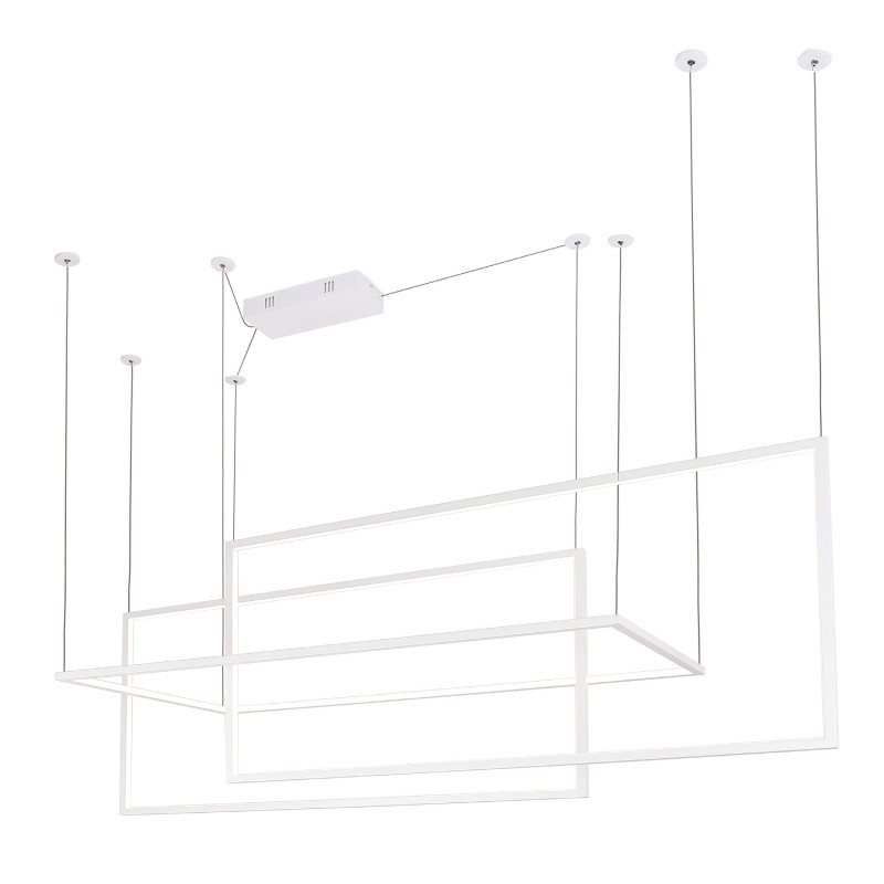 MAXLIGHT P0272 LAMPA WISZĄCA GEOMETRIC BIAŁA