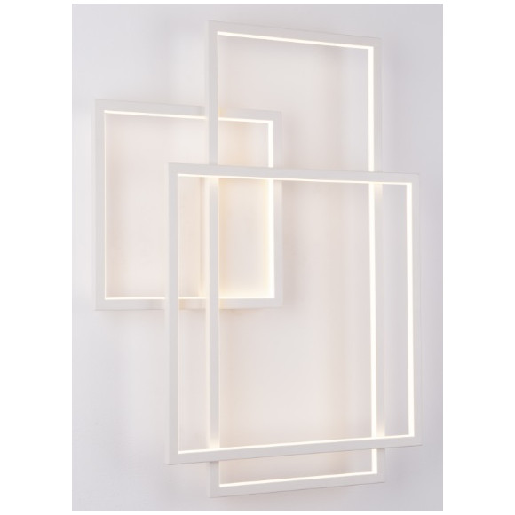 MAXLIGHT W0234 KINKIET LED GEOMETRIC BIAŁY - NOWY 