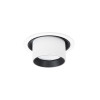 MAXLIGHT H0130 LAMPA SUFITOWA HALO F WHITE PODTYNKOWA

