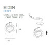 MAXLIGHT H0109 OPRAWA WPUSTOWA HIDEN BIAŁA IP32 MAXLIGHT H0109 OPRAWA WPUSTOWA HIDEN BIAŁA IP32