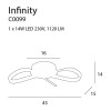 MAXLIGHT C0099 PLAFON INFINITY