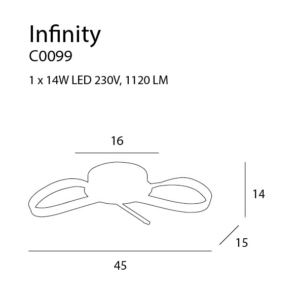 MAXLIGHT C0099 PLAFON INFINITY