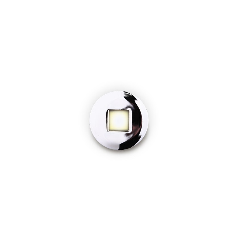 MAXLIGHT H0043 OPRAWA WPUSTOWA OKRĄGŁA IP65 CHROM