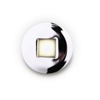 MAXLIGHT H0043 OPRAWA WPUSTOWA OKRĄGŁA IP65 CHROM
