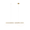 MAXLIGHT P0614 LAMPA WISZĄCA LAGUNA ZŁOTA