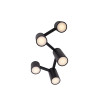 MAXLIGHT C0229 LAMPA SUFITOWA LAXER CZARNA