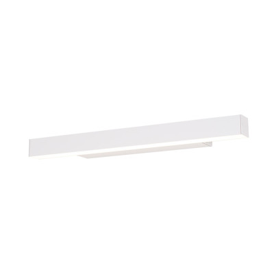 MAXLIGHT W0263 KINKIET LINEAR IP44 WHITE, 18W 4000K ŚCIEMNIALNY