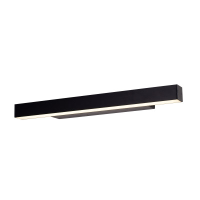 MAXLIGHT W0264 KINKIET LINEAR IP44 BLACK, 18W 4000K ŚCIEMNIALNY